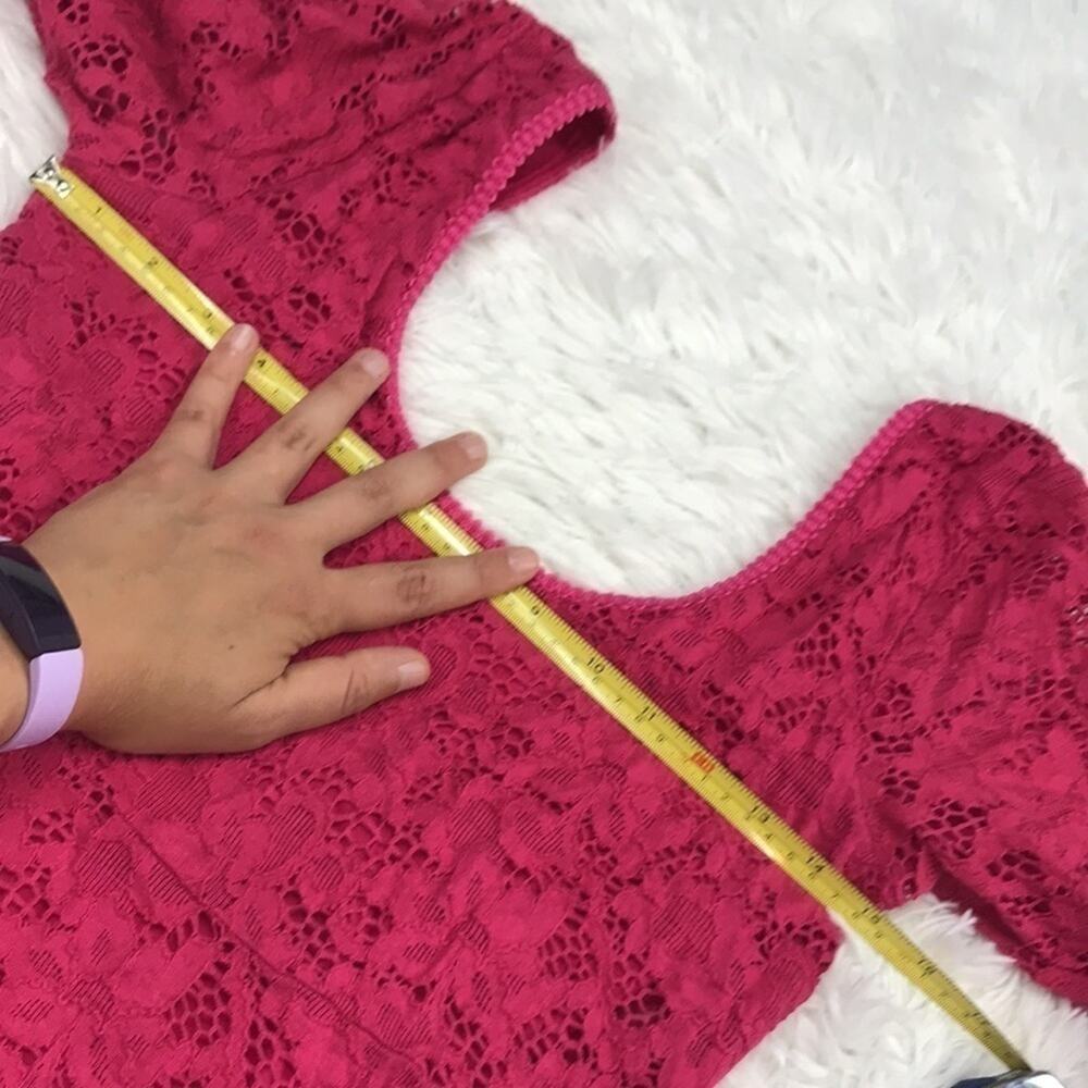 Free People Pink Lace Dress - Picture 4 of 7